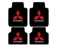 DFVOOP Car Mats, for Mitsubishi Outlander 2016-2021 Leather Car Floor Mats,All Weather Waterproof Non-Slip Carpet, Floor Matts Car Accessories