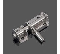 DFWZMQTG Staple Professional Home Hardware Sliding Stainless Steel Slide Bolt Safety Lock Hasp Gate Practical Door Latch