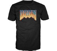 DFXBHW Doom Unisex Black T-Shirt, 3XL (UK, Alpha, XXL, Regular, Regular, Black)