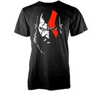 DFXBHW God of Kratos War Gaming Adult T-Shirt, Black, Men's (UK, Alpha, XXL, Regular, Regular, Black)