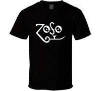 DFXBHW Zoso T-Shirt Graphic Tee for Men Black