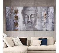 DFZEWKI Abstract Buddha Painting Canvas Wall Art Large Modern Buddha Pictures for Living Room Wall Art Prints Poster No frame 30x60cm(12x24in Frameless