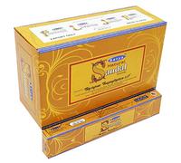 Dg-Exodif Natural Satya Series Incense Chandan 15 g Pack of 12 Boxes