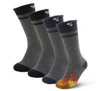DG Hill (2pk or 4pk Thermal Socks for Men and Women, Heated Winter Boot Socks, Insulated for Cold Weather Medium