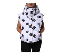 DG Mania Puffer Jacket - female - Dolce & Gabbana - Winter Jackets - White - M - Jackets M