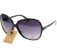 DG STUDIO Women Ladies Shades Oversized Classic Designer Large Sunglasses Fashion Big Retro UV400 Vintage Shades Black