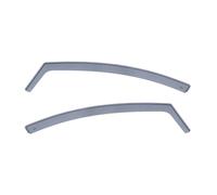 DGA Wind Deflectors compatible with Ford Focus III Sedan/HB 5-doors/Wagon 2011-2018 (2-pieces), Grey