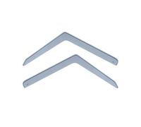 DGA Wind Deflectors compatible with Landrover Defender (90/110) 1983-1990 & Defender (LD) 1990-2016 (2-pieces)