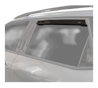 DGA Wind Deflectors (Rear) compatible with Mercedes GLC (X253) 2015-2022 & EQC (N293) 2019-2023 (2-pieces), Smoke
