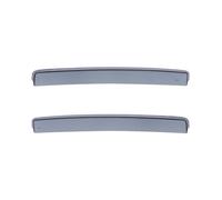 DGA Wind Deflectors (Rear) compatible with Opel Corsa D & E HB 5-doors 2006-2019 (2-pieces), Grey