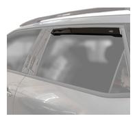 DGA Wind Deflectors (Rear) compatible with Opel Grandland X 2017-2024 (2-pieces), Grey