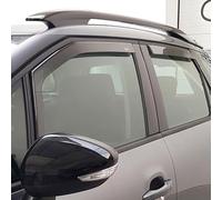 DGA Wind Deflectors Set compatible with Dacia Logan III 2021- & Sandero III 2020- incl. Stepway (4-pieces)