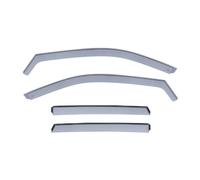 DGA Wind Deflectors Set compatible with Seat Arona (KJ7) 2017- (4-pieces), Grey