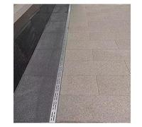 DGAMHF Stainless Steel Trench Drain Kit, U-shaped Gutter Sewer Drain Cover, Outdoor Kitchen Terrace Gutter, Rectangular Shower Drain For Courtyard Neighborhoods(100x8x8cm)