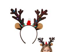 Dgayaeic Christmas Headband,Holiday Hair Band | Fashion Hairband for Adult Beauty Makeup,for Wedding Party Gathering Dinner Traveling Camping Picnic BBQ Backyard Stage