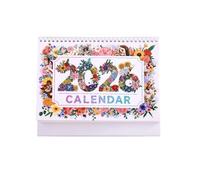 Dgayaeic Desk Calendar 2026 | Jan-Dec Thick Paper Planner,Rhinestone Animal Art 2026 Desktop Calendar,for Appointment Academic Planning Home Office School Christmas New Year