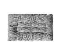 Dgayaeic Extra Large Plush Dog Crate Mat - Super Soft Pet Bed With Pillow