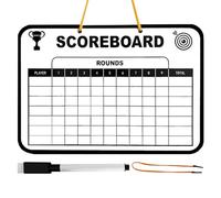 Dgayaeic Golf Scorecard | Reusable Golf Game Scorekeeper,Card Track Stats - Supplies for Professional Beginner Amateur Players Practice Training Competition Tournament Games Course Accessories
