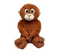 Dgayaeic Punch Monkey Plush, Super Soft & Huggable, 36cm, Soft Monkey Stuffed Animal Toy, Bäby Orangutan Plush, Realistic, Washable and Safe, for Kids Boys Girls