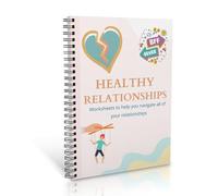 Dgayaeic Relationship Workbook for Couples, Healthy Relationship Worksheet, Workbook and Guide Proven to Improve Communication Skills, Build Trust, Deepen Intimacy, and Resolve Conflicts, 21x14cm