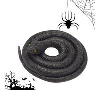 Dgayaeic Toy Snakes | Bendable Prank Snake 31.5 Inch,Scary Prank Props for Halloween April Fools' Day Party, Gag Gift Garden Props