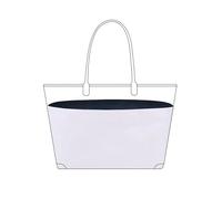DGAZ Lightweight Bag Organiser for Anjou/Artois/Saint Louis Bags, Silk Luxury Dupint Paper Innerbag and Bag Insert (Anjou Mini, Blue Nuit)