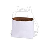 DGAZ Lightweight Bag Organiser for Longchamp Le Pliage Backpack, Silk Luxury Dupint Paper Innerbag and Bag Insert (Le Pliage Backpack M,Gold)