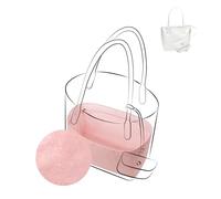 DGAZ Lightweight Purse Organizer Insert for GYARD-Anjou/Artois/SaintLouis Bags,silk and DupontPaper handbag inner for Luxury Bag(Pink,AnjouMini)