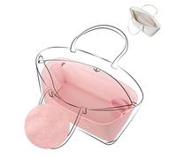 DGAZ Lightweight Purse Organizer Insert for GYARD-Anjou/Artois/SaintLouis Bags,silk and DupontPaper handbag inner for Luxury Bag(Pink,ArtoisPM)