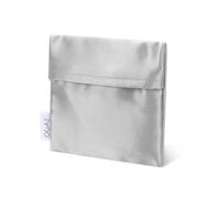 DGAZ Sanitary Napkin Storage Bag, Period Bag for Teen Aged Girls, Portable Period Bag for Panty Liners/Menstrual Cup/Small Tampons, Mini Makeup Bag for Purse(Gris Perle)