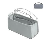 DGAZ Silk Bag Organiser Fits Bride A Brac S/L, Silky Smooth Handbag Organiser, Luxury Handbag & Tote Organiser Insert (Small, Bleu Pale)