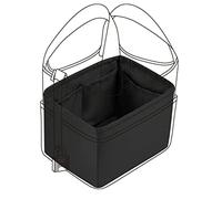 DGAZ Silk Bag Organiser Fits Hermes Picotin Cargo, Silky Smooth Handbag Organiser, Luxury Handbag & Tote Organiser Insert (Black, Picotin Cargo 18)