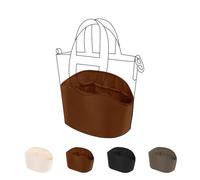 DGAZ Silk Bag Organiser Fits In The Loop 18/23, Silky Smooth Handbag Organiser, Luxury Handbag & Tote Organiser Insert (Gold, InTheLoop-18)