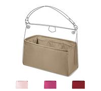 DGAZ Silk Bag Organiser Fits LV Graceful PM/MM, Silky Smooth Handbag Organiser, Luxury Handbag & Tote Organiser Insert (Trench, MM)