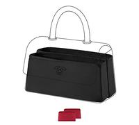 DGAZ Silk Bag Organiser Insert Fits Chanel Coco Handle (Mini, Black)