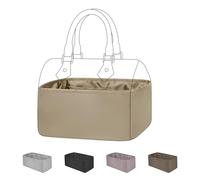 DGAZ Silk Bag Organiser Insert Fits Speedy (35, Etoupe Grey)