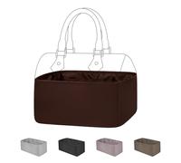 DGAZ Silk Bag Organiser Insert Fits Speedy (35, Global Brown)