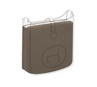 DGAZ Silk Bag Pillow Insert Shaper Fits Evelyne PM (Etoupe Grey)