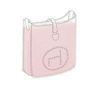 DGAZ Silk Bag Pillow Insert Shaper Fits Evelyne PM (Pink)