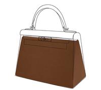 DGAZ Silk Bag Pillow Insert Shaper Fits Kelly 20/25/28/32/35/40 Bags, Silky Smooth Bag Insert, Luxury Handbag & Bag Shaper (KL20, Gold)