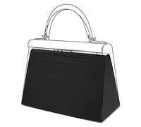 DGAZ Silk Bag Pillow Insert Shaper Fits Kelly 20/25/28/32/35/40 Bags, Silky Smooth Bag Insert, Luxury Handbag & Bag Shaper (KL40, Black)