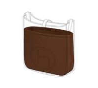 DGAZ Silk Handbag Organizer Insert Fits Evelyne TPM/PM/GM/TGM, Silky Smooth Bag Organizer, Luxury Handbag & Tote Shaper (Gold, PM)