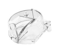 DGB-500GLID Grinder Assembly Lid For Cuisinart Grind And Brew Replacement Parts，Fits for Cuisinart Coffee Maker Models DGB-600, DGB-625, DGB-650, DGB-500, DGB-500BK, DGB-600BCC，Clear(1Pcs)