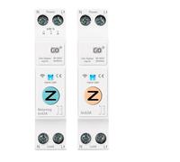DGB-63Z Circuit Breaker 1P+N Remote Control Time Relay Switch Voltmeter Ammeter Power Meter 10A-63A(DGB-63Z No metering,40A)