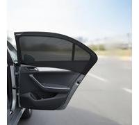 DGBF3 4 PCS car side window sun shade mesh for Honda Vezel | 2014-2018, breathable polyester netting high elasticity bug protector sunshade