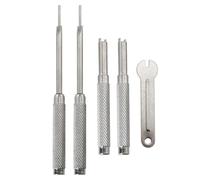 DGBRSM 2PCS Metal Spray Maintenance Kit Double Action Spray Gun Accessories Needle Seal Nut and Valve Screw Replacement Includes Assembly Wrench Silver