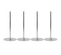 DGBRSM 4PCS Cake Stainless Steel Warmer 1.25x2.65inch Baking Mounting Spike For Dessert Tools Accessories Bakery Pastry Savoury Fondant Biscuits
