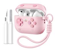 DGege for Airpods Pro 3 Case Cute Game Console Design with Detachable Lanyard | Full Body Soft Silicone Compatible with Apple AirPod Pro 3rd Generation Case with Cleaner Kit,Shockproof,Anti-Scratch