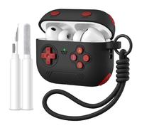 DGege for Airpods Pro 3 Case Cute Game Console Design with Detachable Lanyard | Full Body Soft Silicone Compatible with Apple AirPod Pro 3rd Generation Case with Cleaner Kit,Shockproof,Anti-Scratch