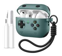 DGege for Airpods Pro 3 Case Cute Game Console Design with Detachable Lanyard | Full Body Soft Silicone Compatible with Apple AirPod Pro 3rd Generation Case with Cleaner Kit,Shockproof,Anti-Scratch